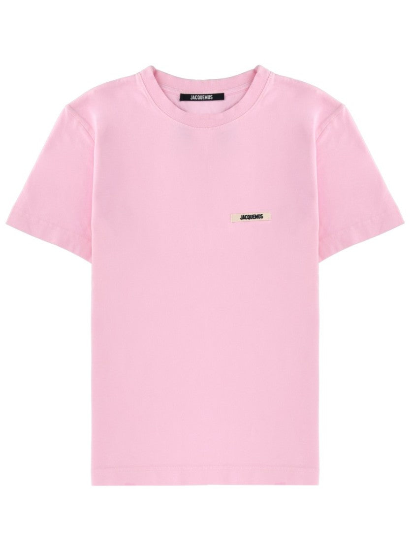 Jacquemus Grosgrain Text Chest T-Shirt