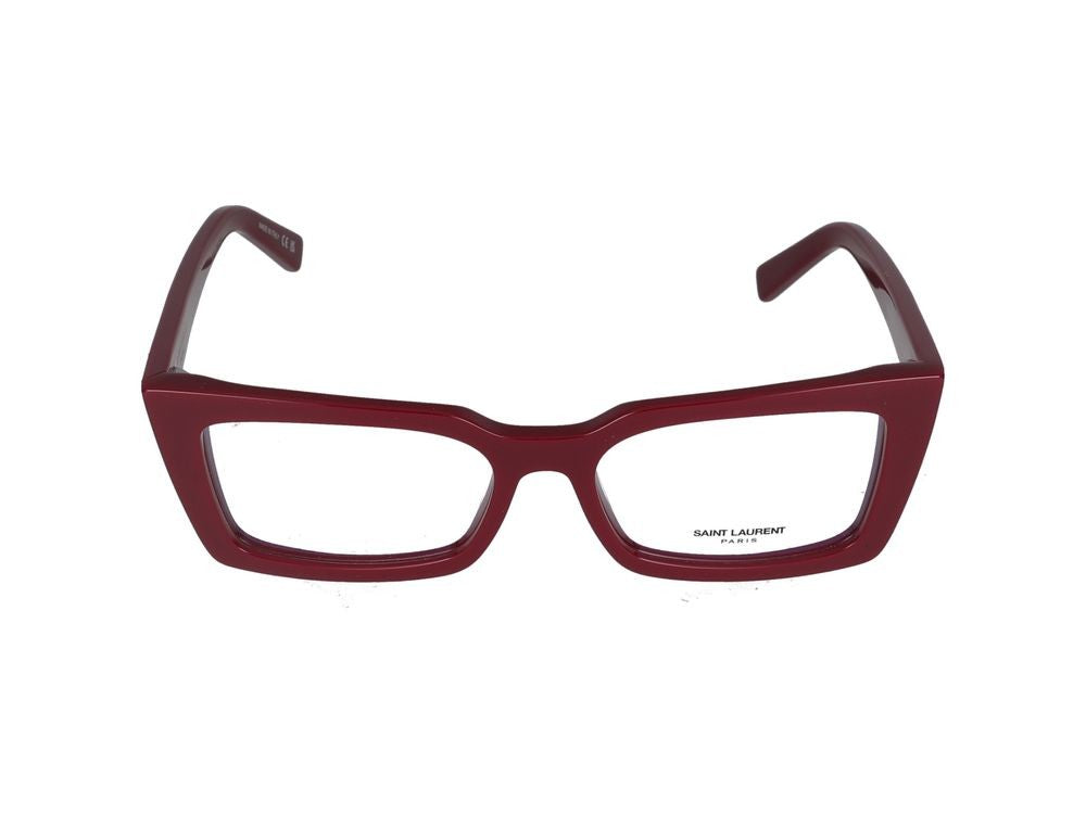 Saint Laurent Eyeglasses Sl 554 005 Burgundy Burgundy Tra 54/17/140