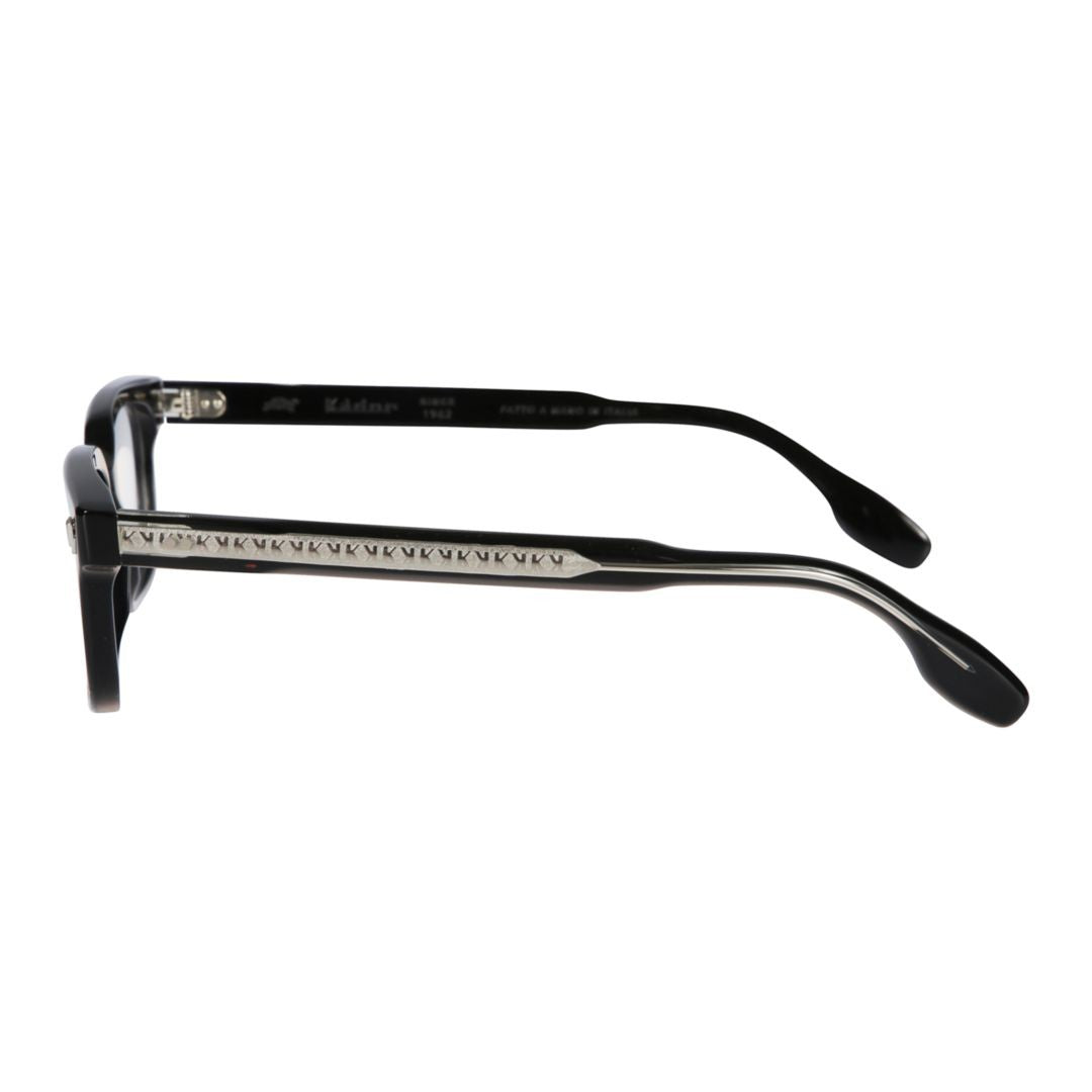 Kador Pekigno-53 Classic Rectangular Frame Sunglasses With Silver Accents
