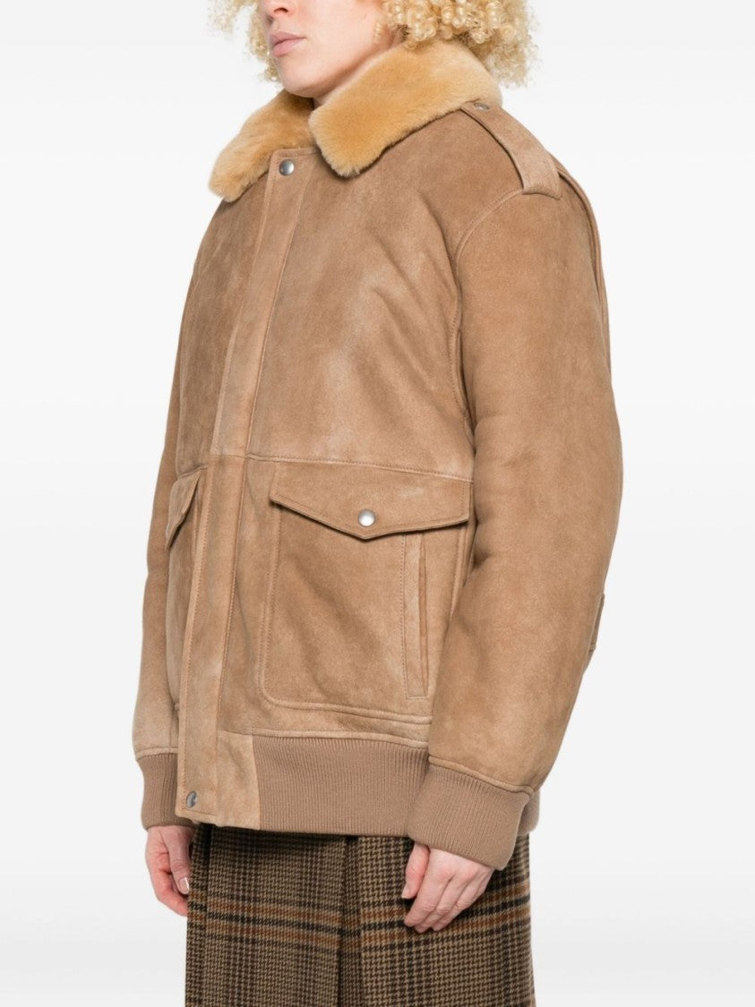 Prada Boxy Brown Suede Jacket