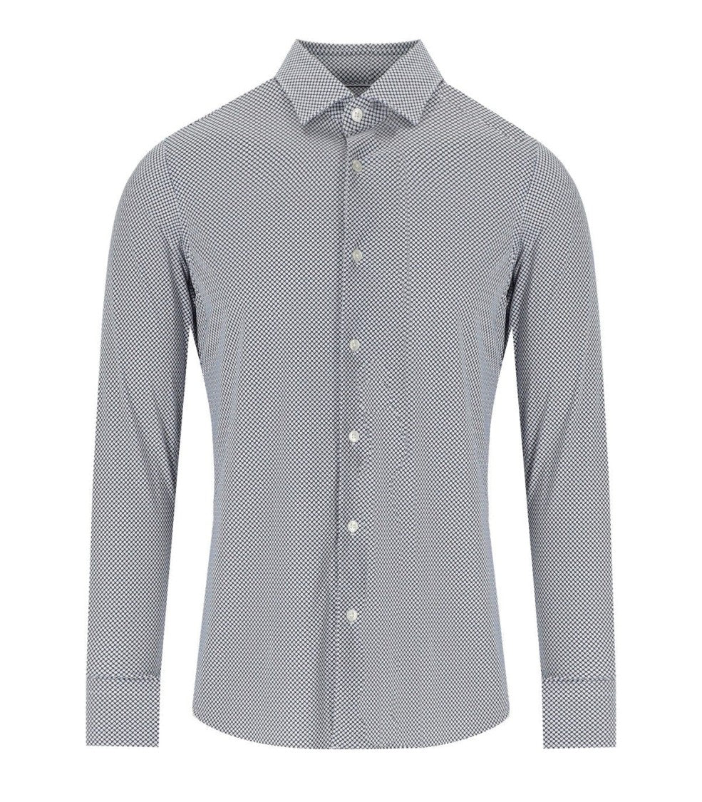 Archivium Fantasy Blue White Shirt