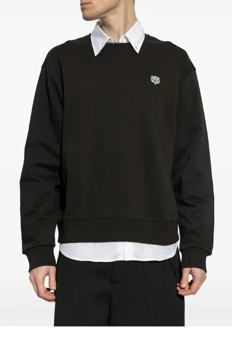 Kenzo Classic Black Crewneck Sweatshirt