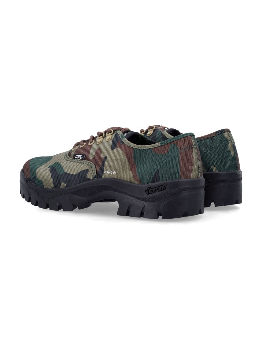 Vans X Oamc Authentic Oxford Canvas Vibram Sneakers
