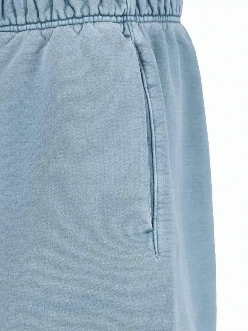 Fear Of God Relaxed Fit Blue Cotton Shorts