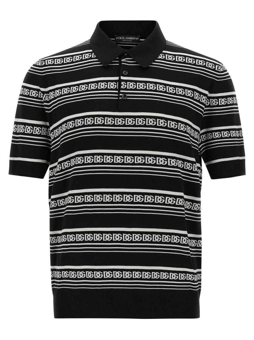 Dolce & Gabbana Knitted Polo Shirt