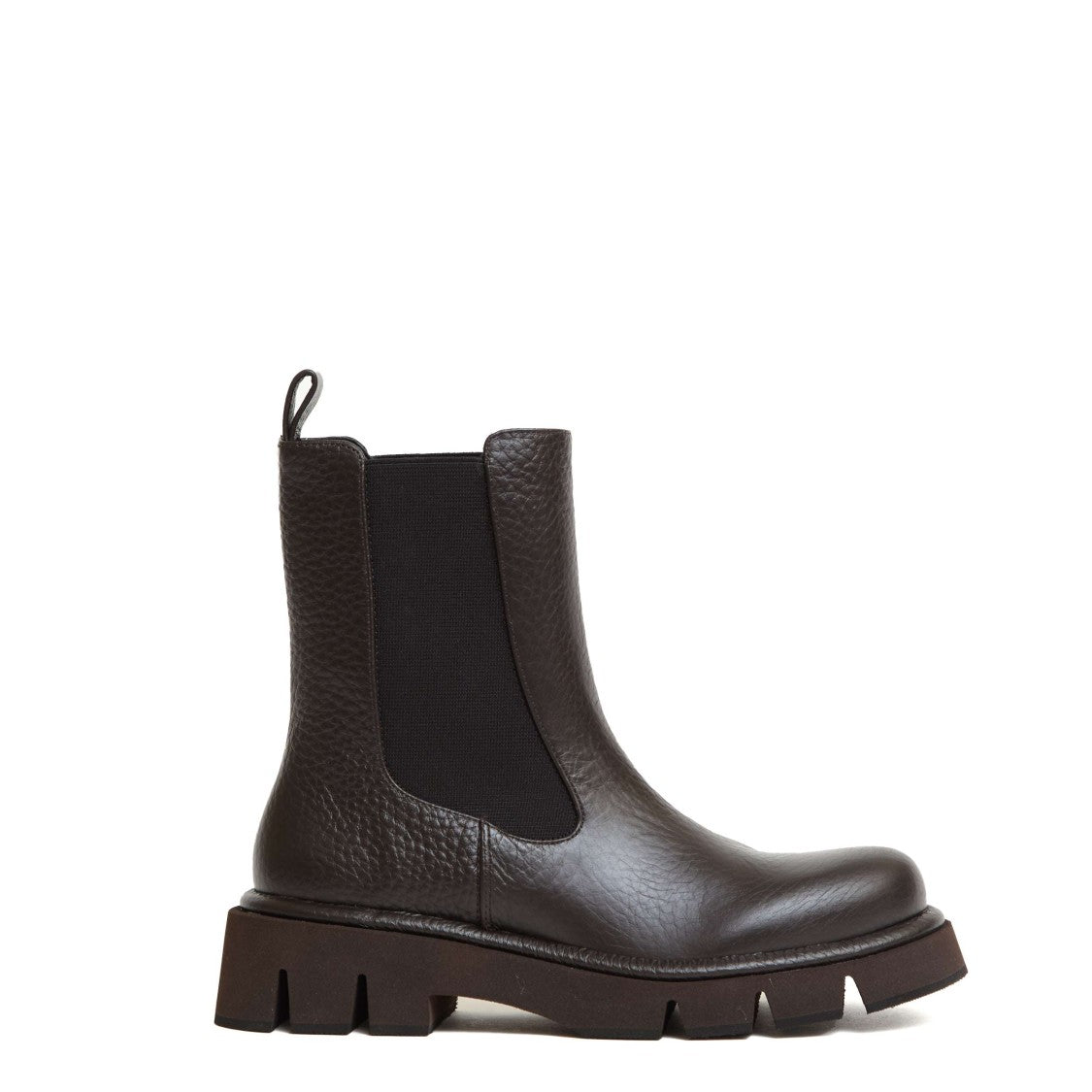 Paloma Barceló Hammered Leather Beatles Ankle Boots