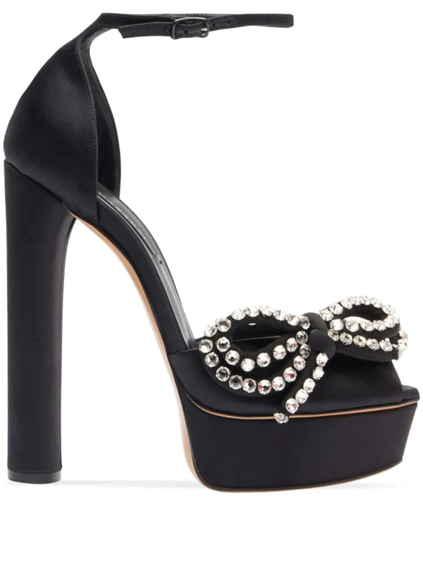 Casadei Julia Satin Platform 140