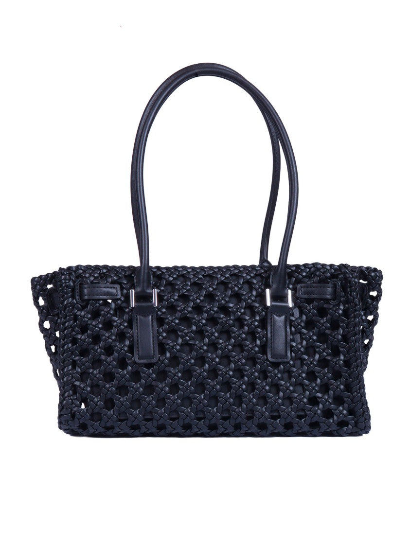Michael Kors Horizontal Woven Tote Bag
