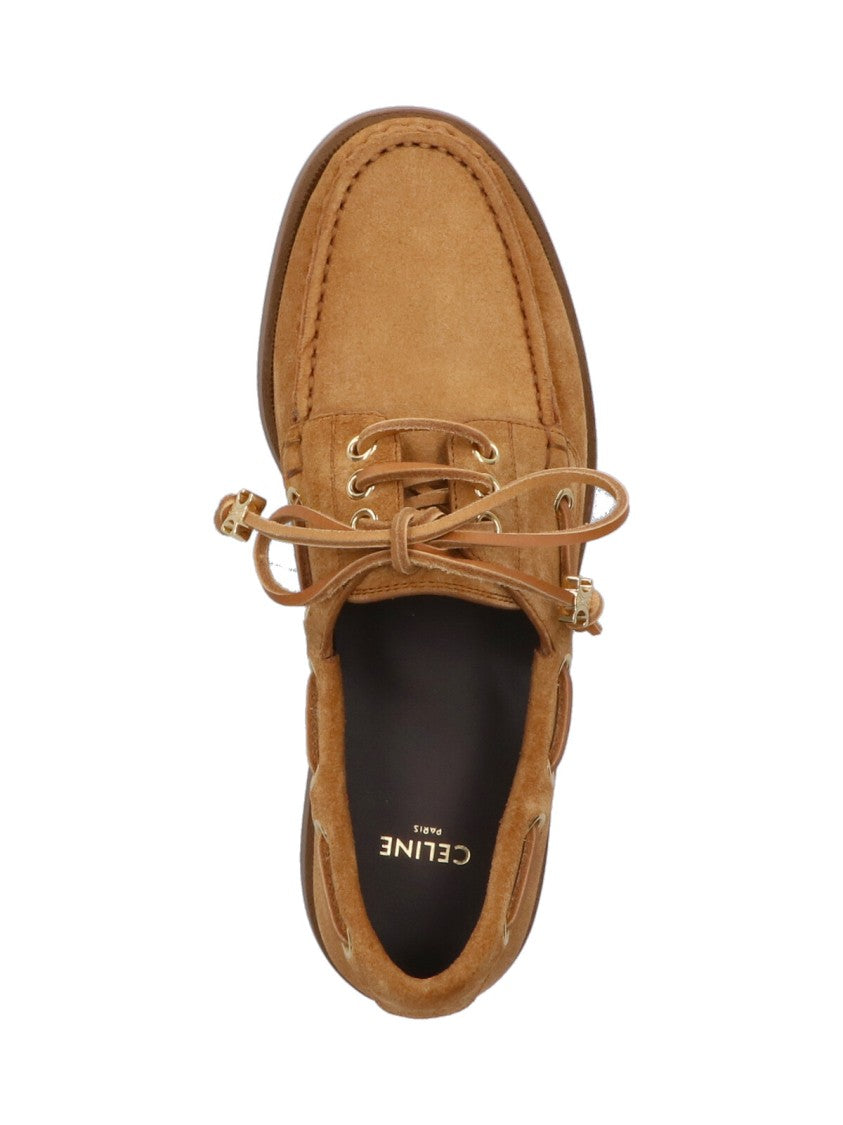 Céline "Bateau" Loafers Brown
