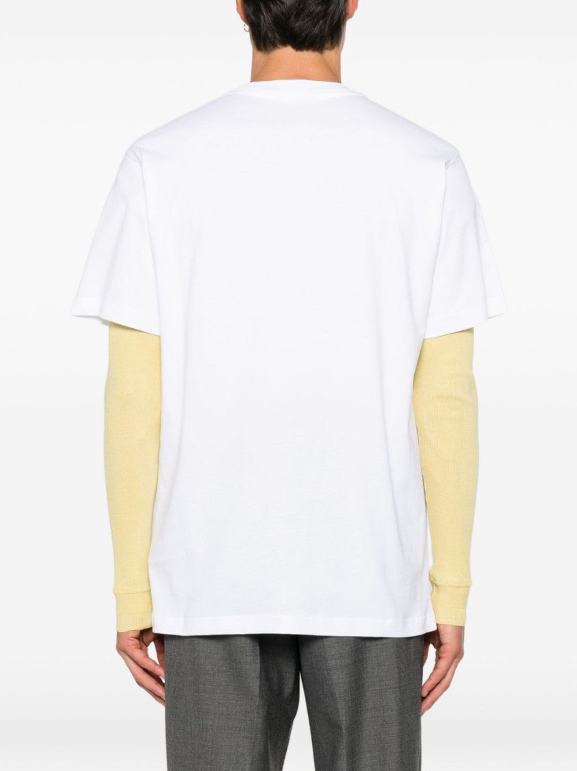 Moschino Relaxed Fit Short-Sleeve T-Shirt With Graphic Goose Print