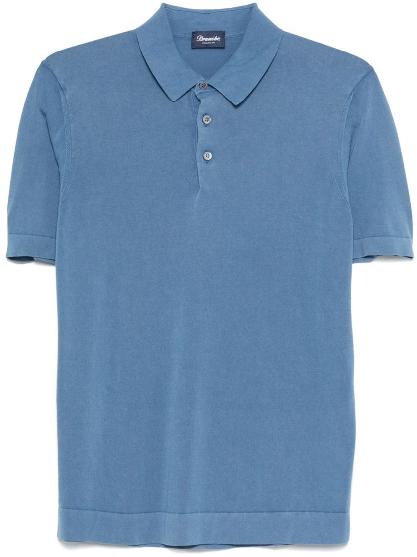 Drumohr Soft Cotton T-Shirt With Classic Design