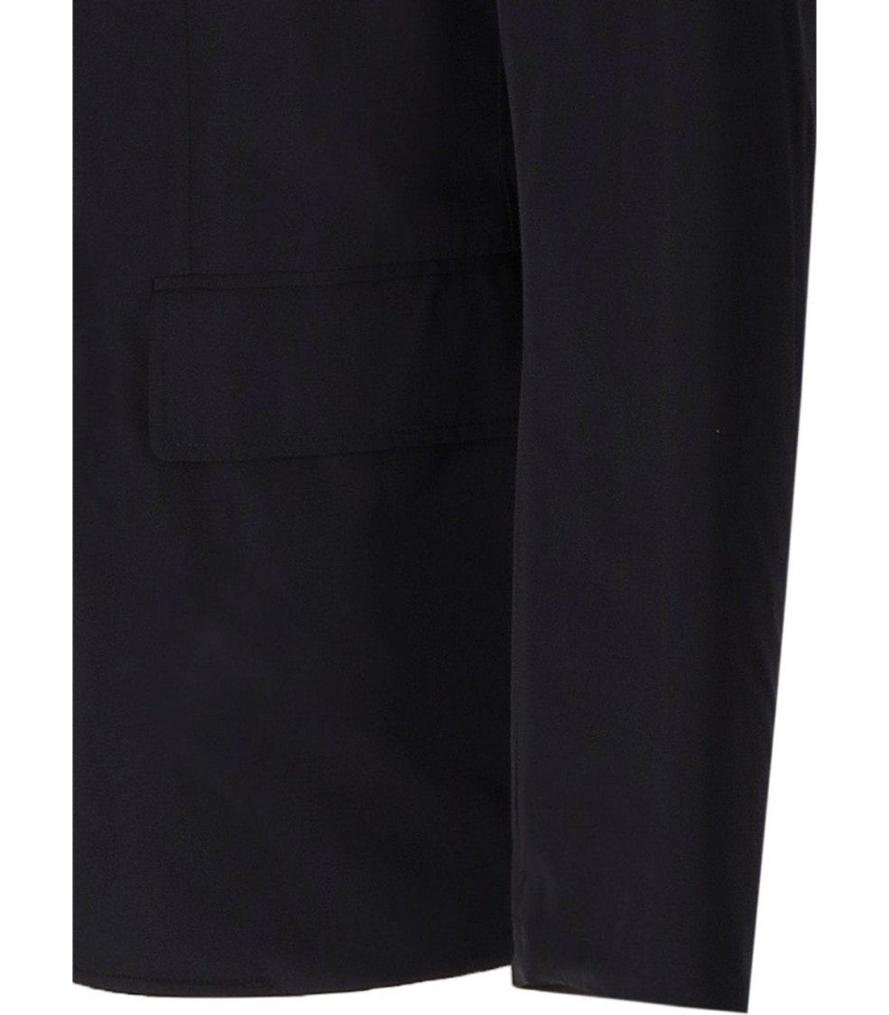 Emporio Armani Brown Blue Reversible Jacket