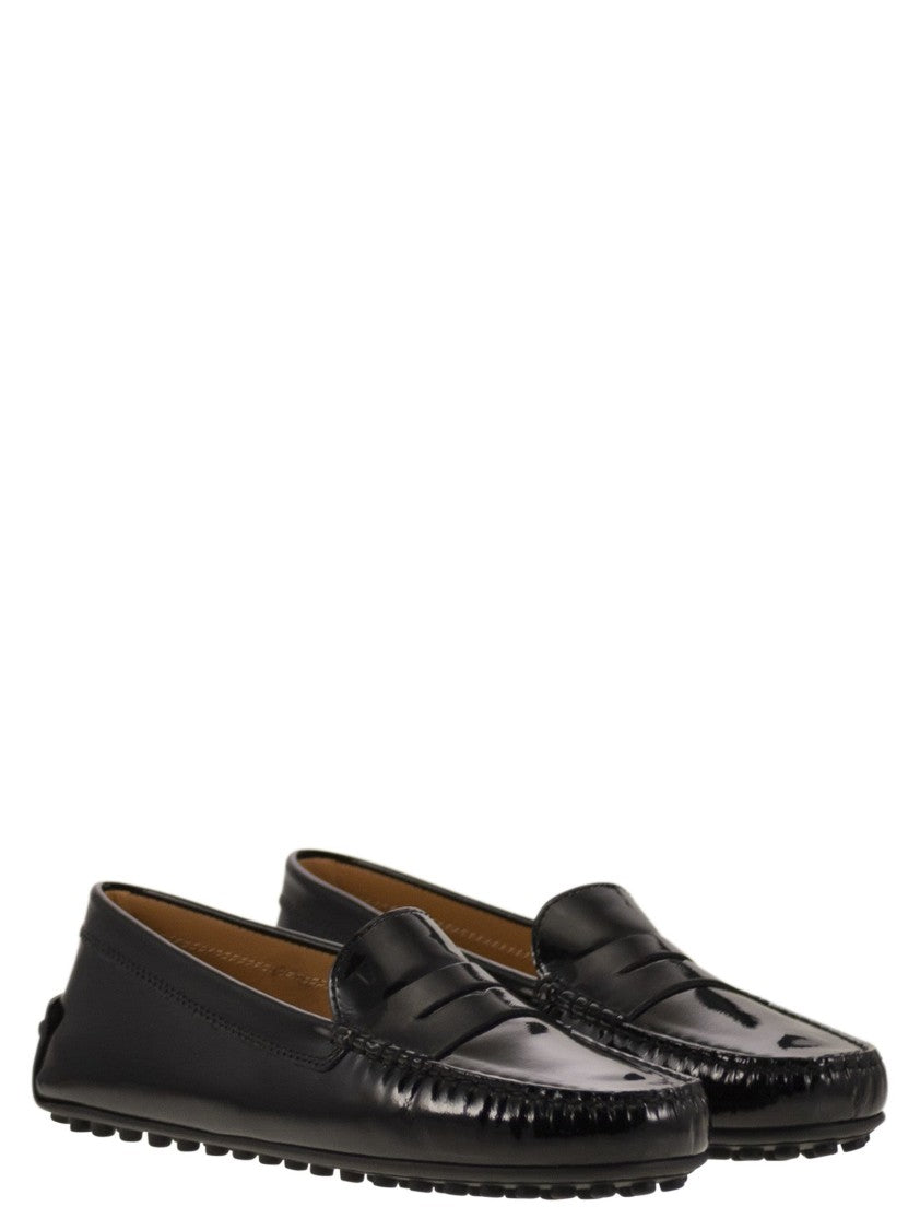 Tod's City Gommino Moccasin In Leather