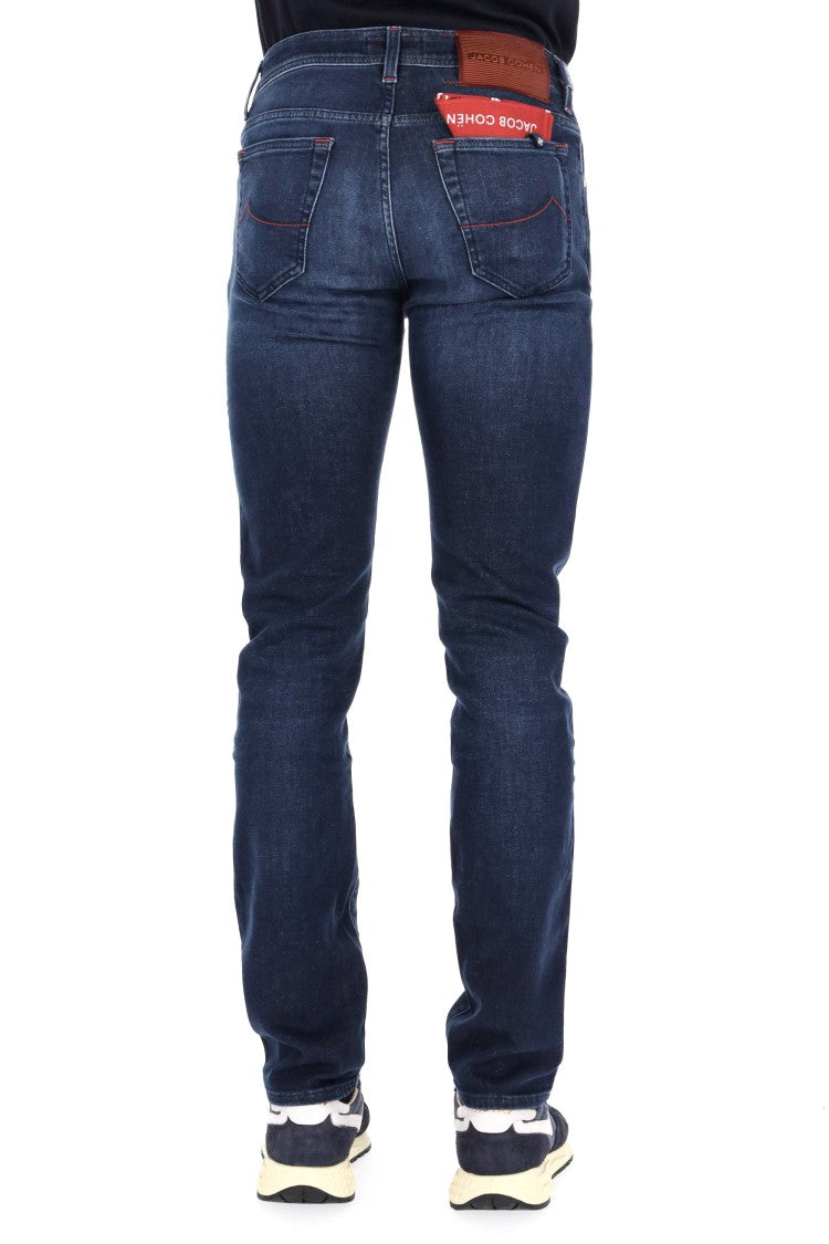Jacob Cohen Bard Fit Comfort Cotton Denim Jeans