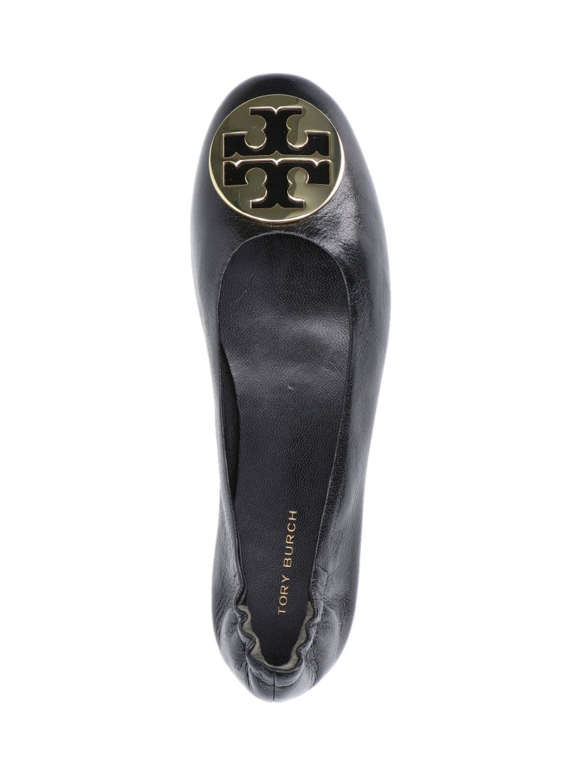 Tory Burch Claire Ballerinas – Black