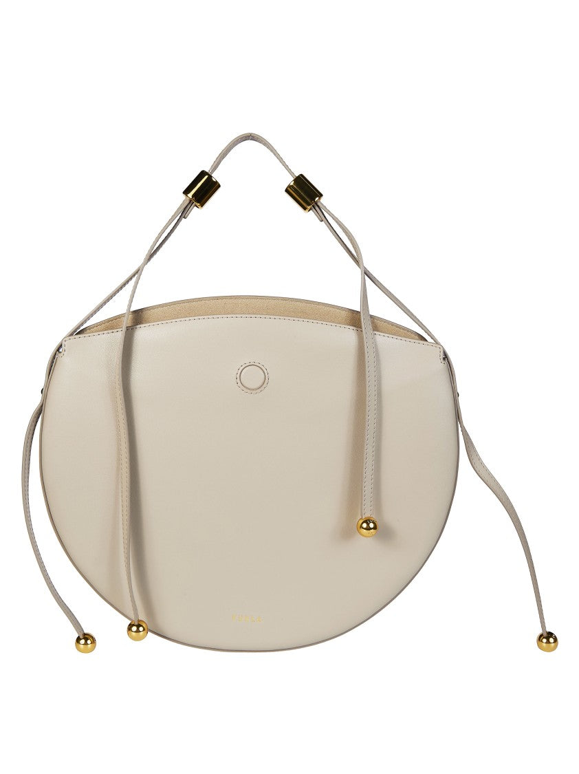 Furla Beige Furla Moonstone M Shoulder Bag