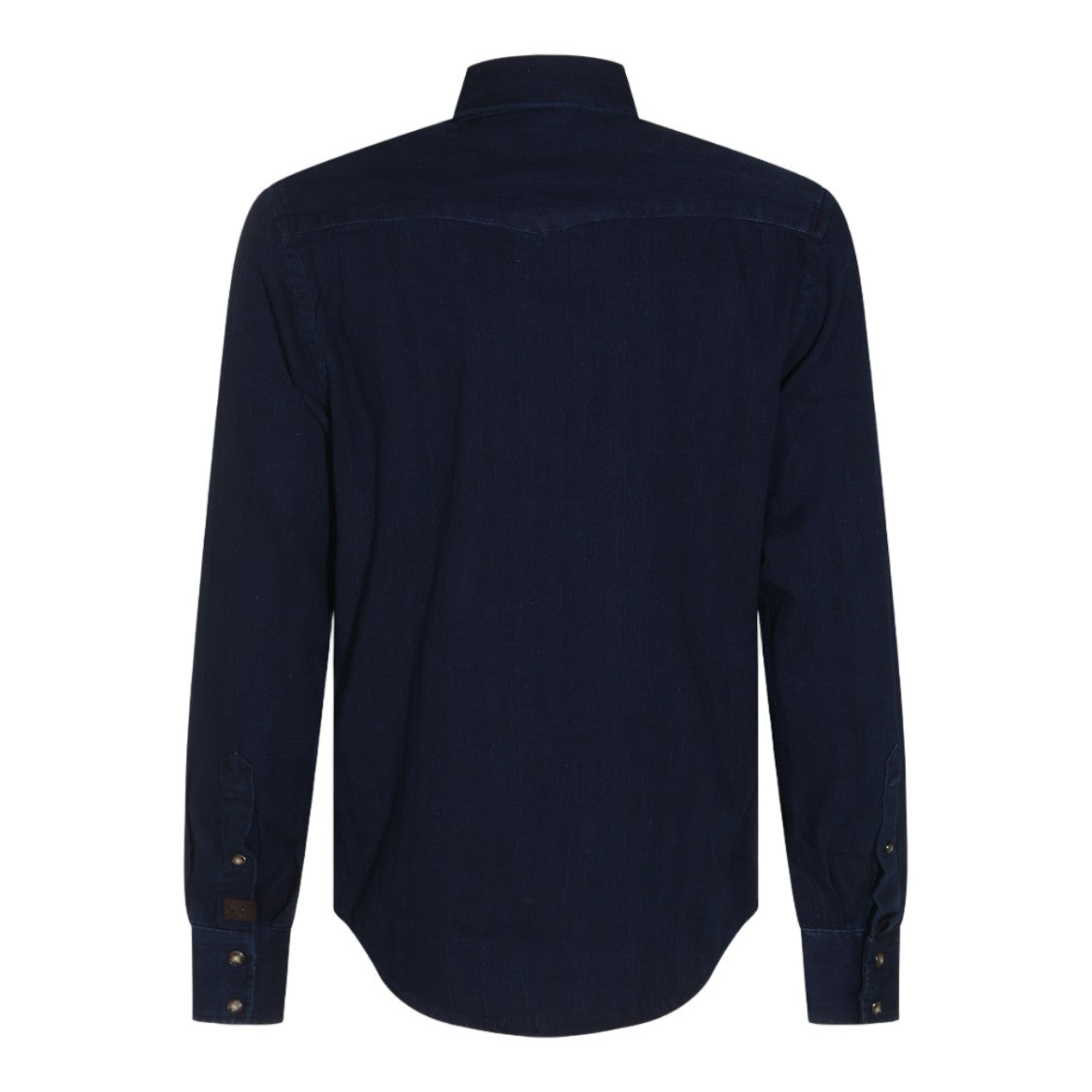 Jacob Cohen Pointed Collar Snap Button Shirt