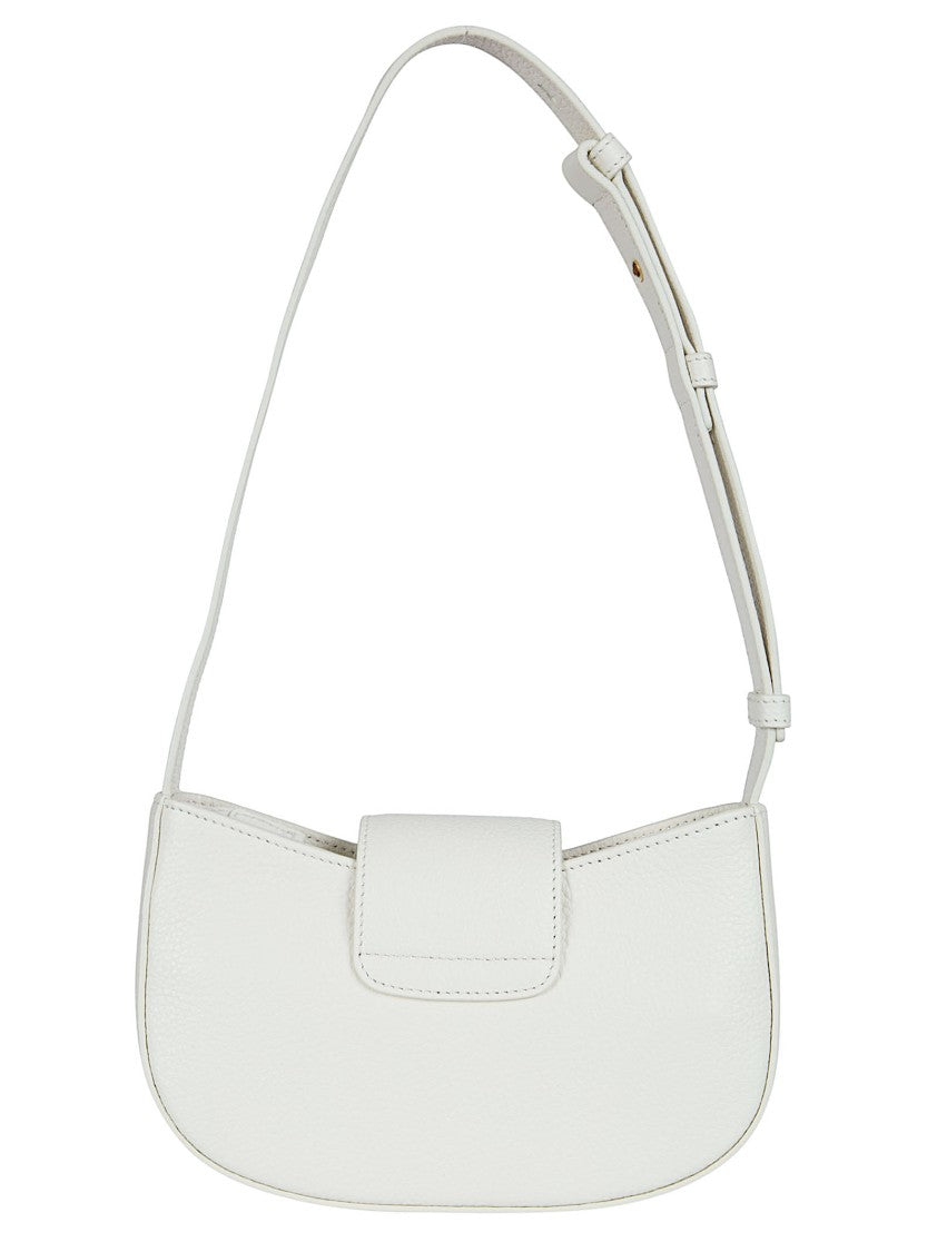 Ferragamo Structured Shoulder Bag With Gold-Tone Gancini Detail