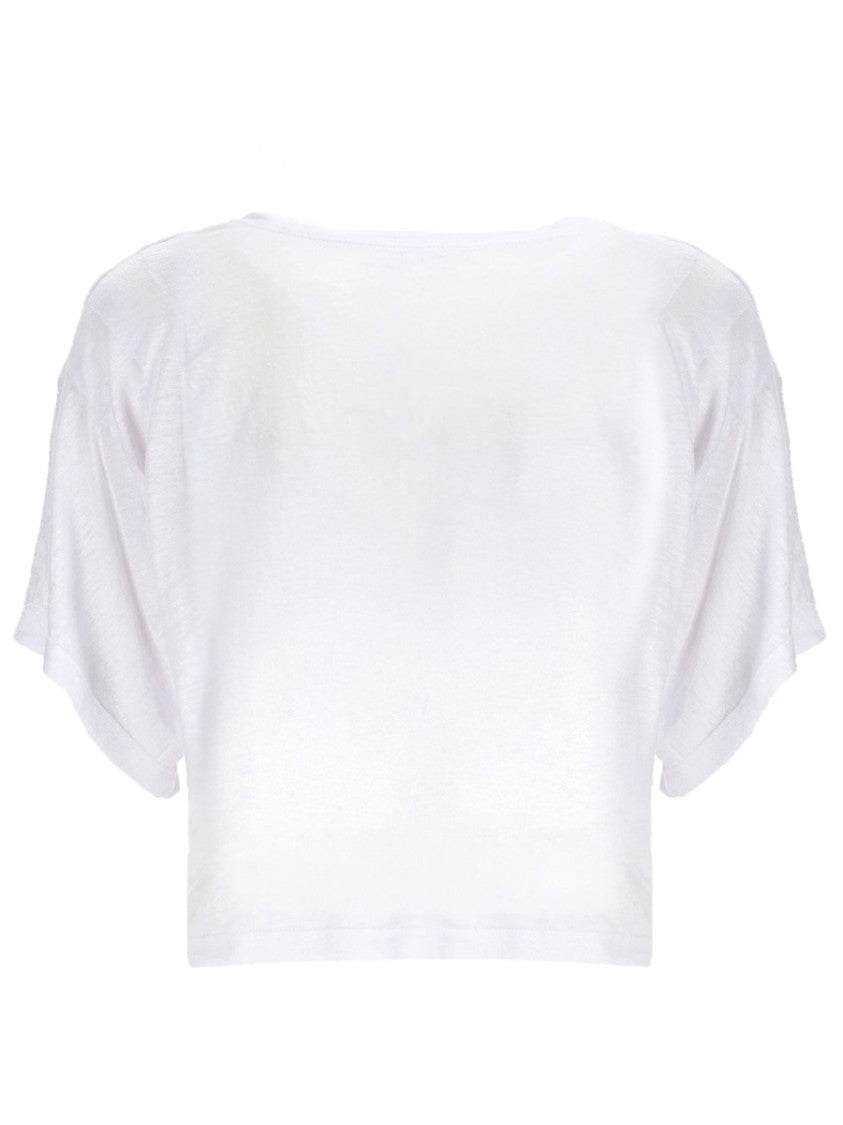 Isabel Marant Étoile Kianzae Cropped Loose Fit T-Shirt