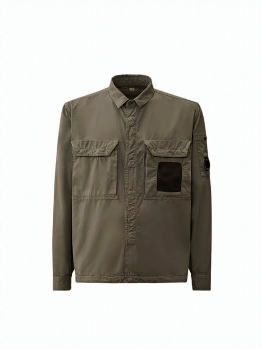 C.P. Company Structured Grey Cotton Jacket