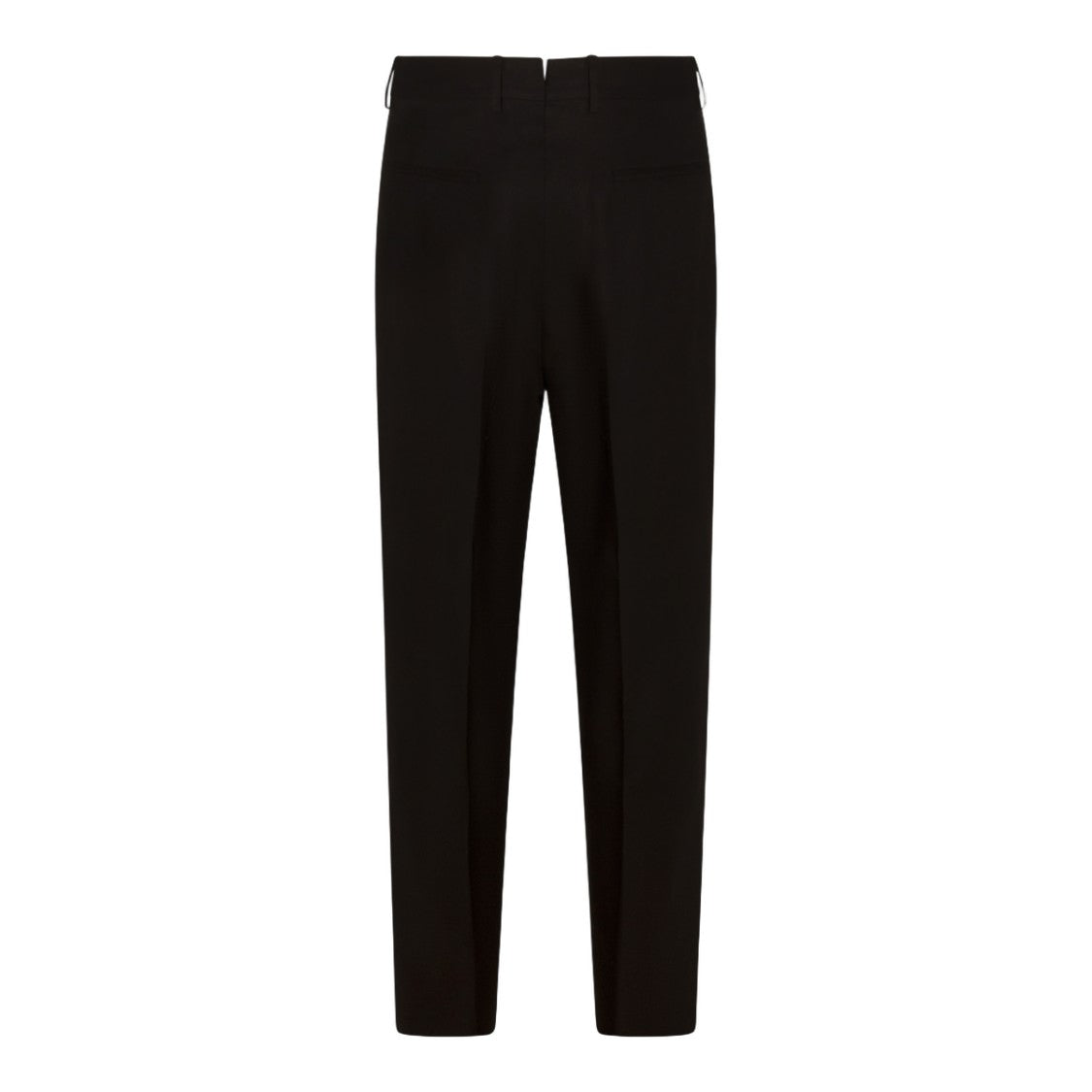 Zegna Tailored Slim Fit Trousers With Classic Waistband