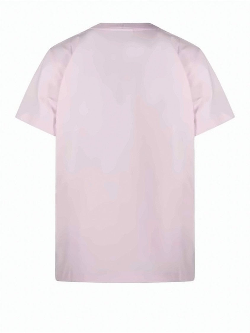 Ganni Short-Sleeve T-Shirt With Fluffy Dog Graphic