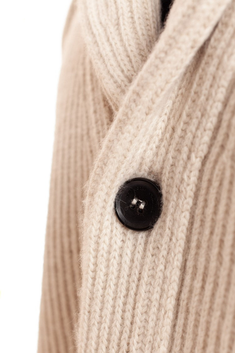 Roberto Collina Relaxed Ribbed Wool-Cashmere Cardigan