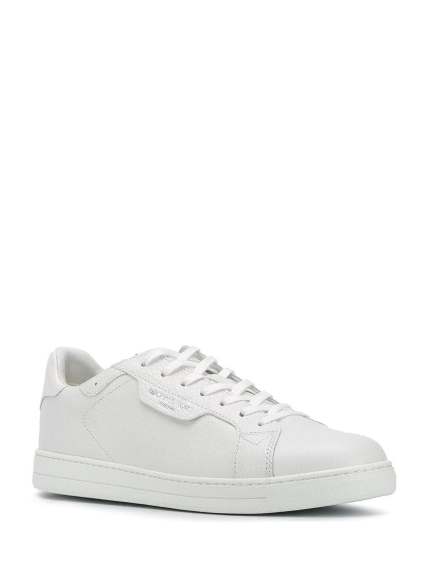 Michael Kors Keating Minimalist White Leather Sneakers