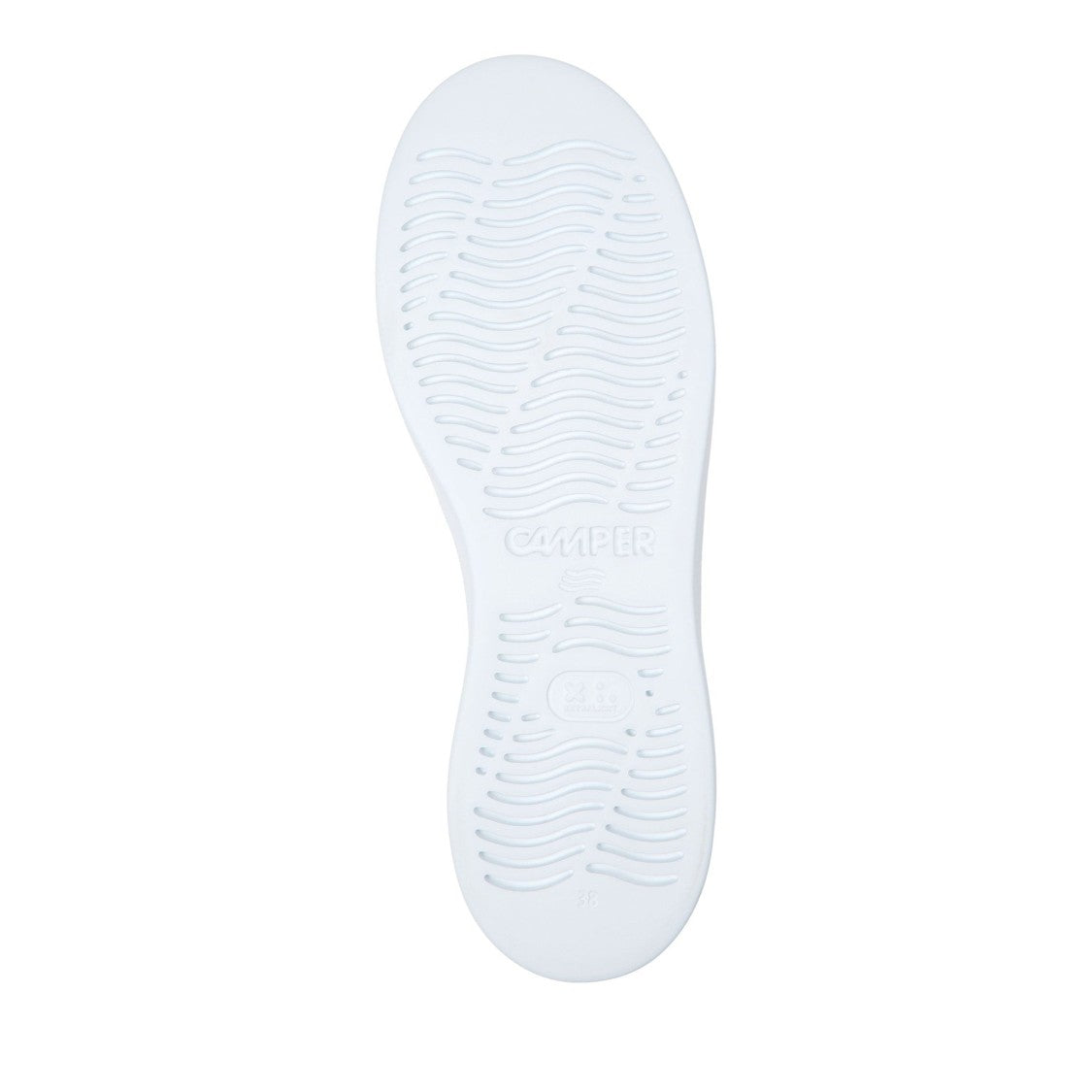 Camper Runu White Minimalist Leather Sneakers