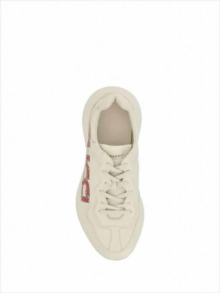 Gucci Smooth Calf Leather Low-Top Sneakers