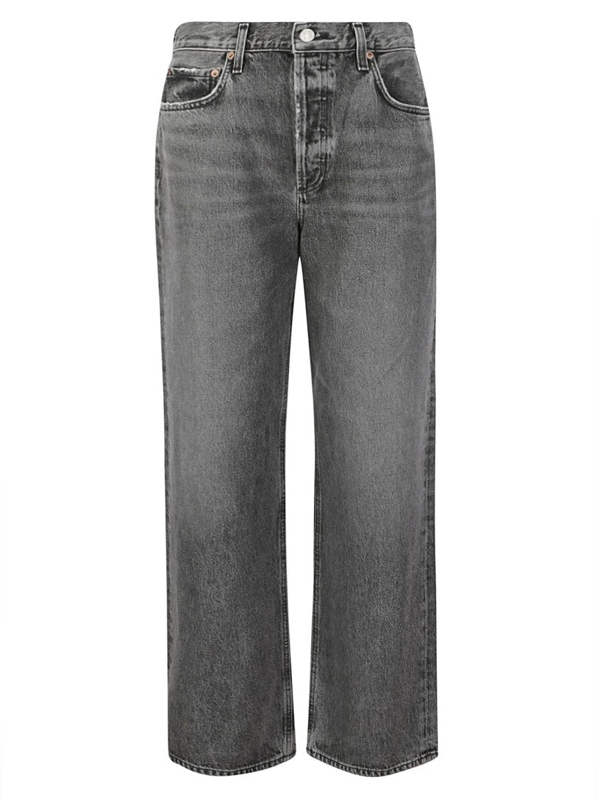 Agolde Low Slung Baggy Jeans In Spirit