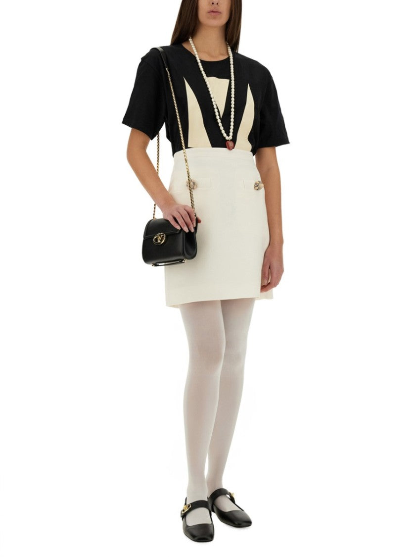 Valentino Black Graphic Print T-Shirt