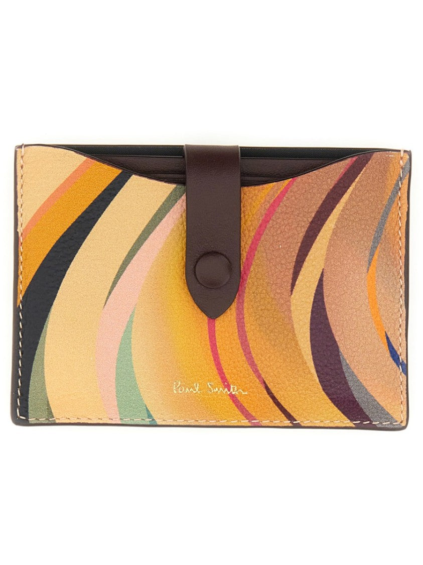 Paul Smith "Dusky Swirl" Card Holder