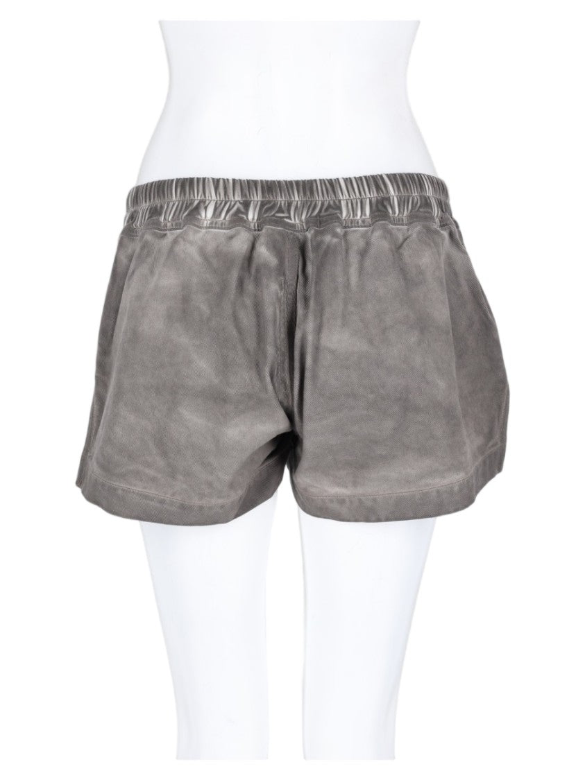 Drkshdw By Rick Owens Charcoal Grey Relaxed Fit Drawstring Shorts