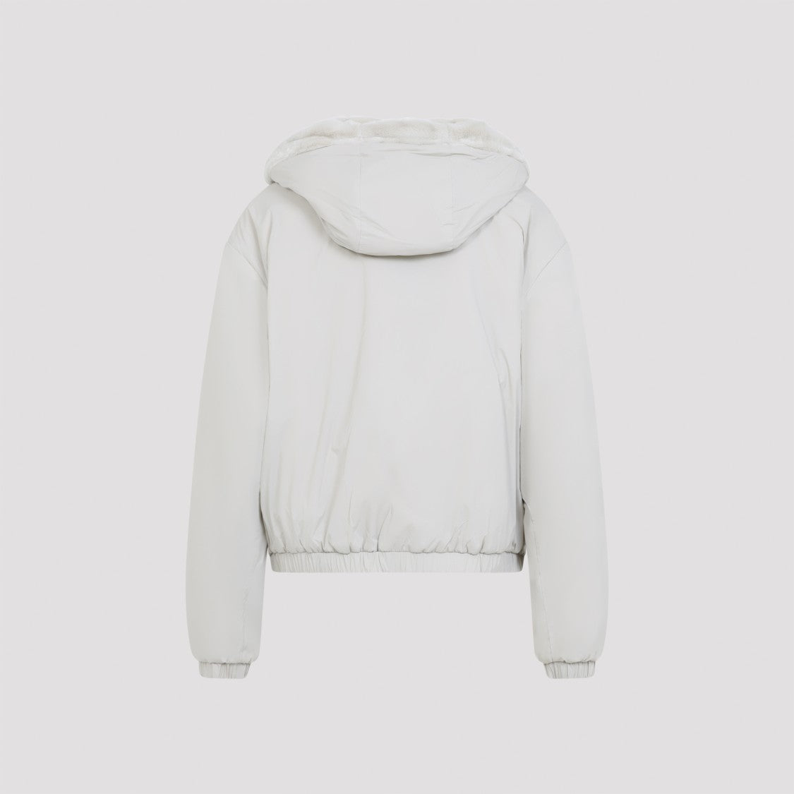 Moose Knuckles Plush Hooded Jacket With Zippered Pockets