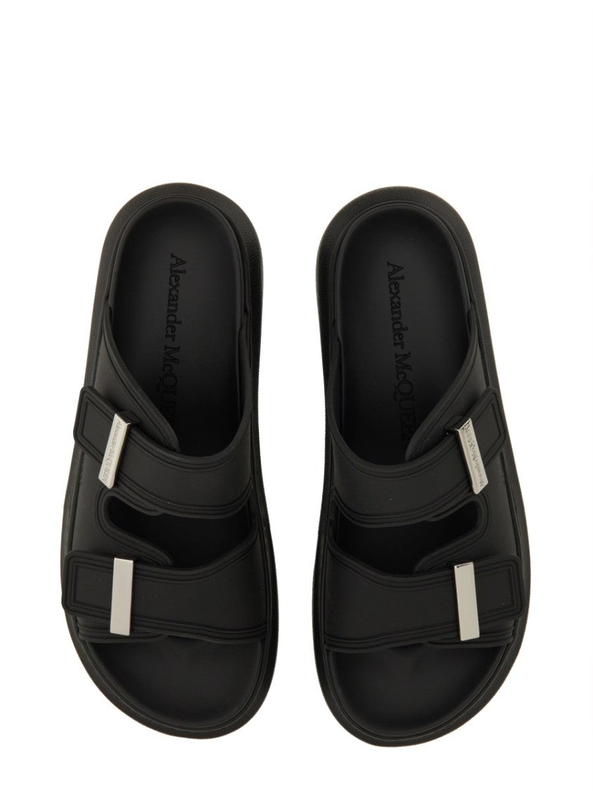 Alexander Mcqueen Hybrid Wide Straps Sandals