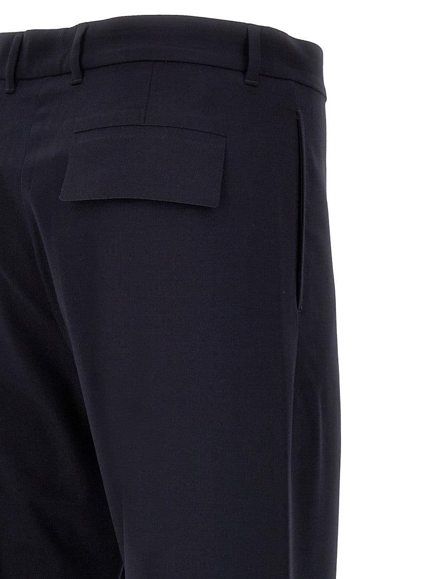 Givenchy Tailored Black Wool Blend Pants