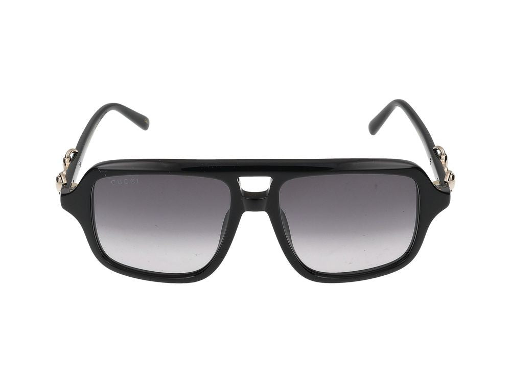 Gucci Sunglasses Gg2052s 001 Black Black Grey 53/16/140