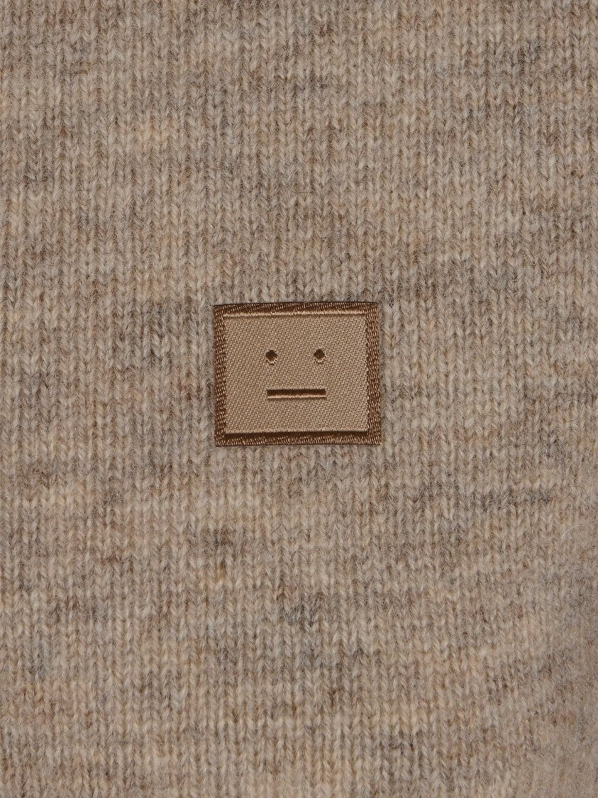 Acne Studios Relaxed-Fit Knit Sweater With Round Neckline