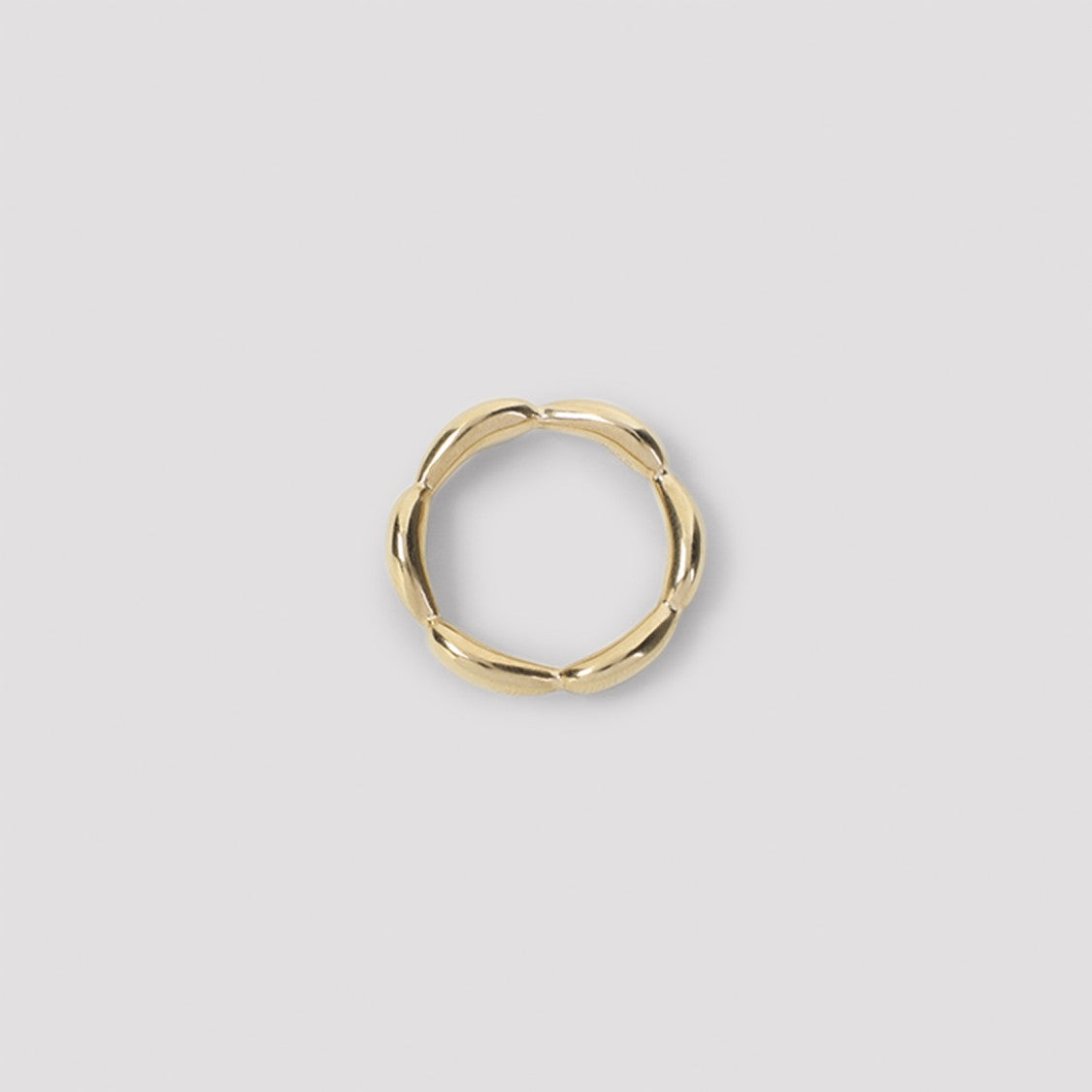Chloé Vintage Gold Brass Ring Set