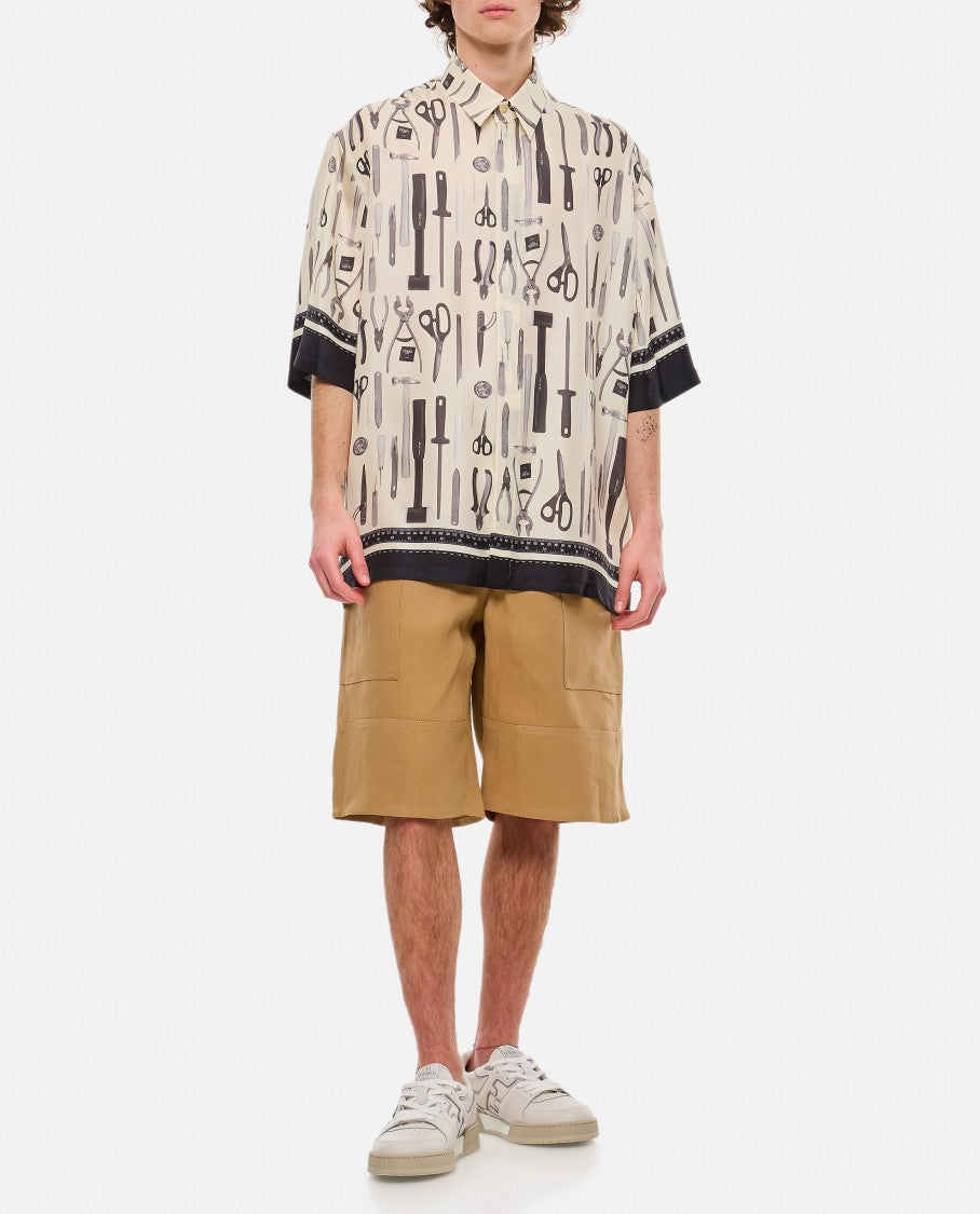 Fendi Tools Silk Shirt
