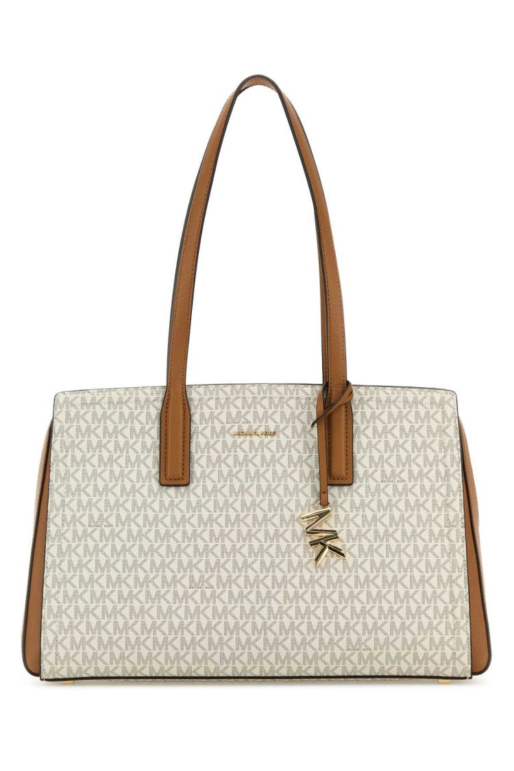 Michael Michael Kors Printed Canvas Medium Laila Shopping Bag