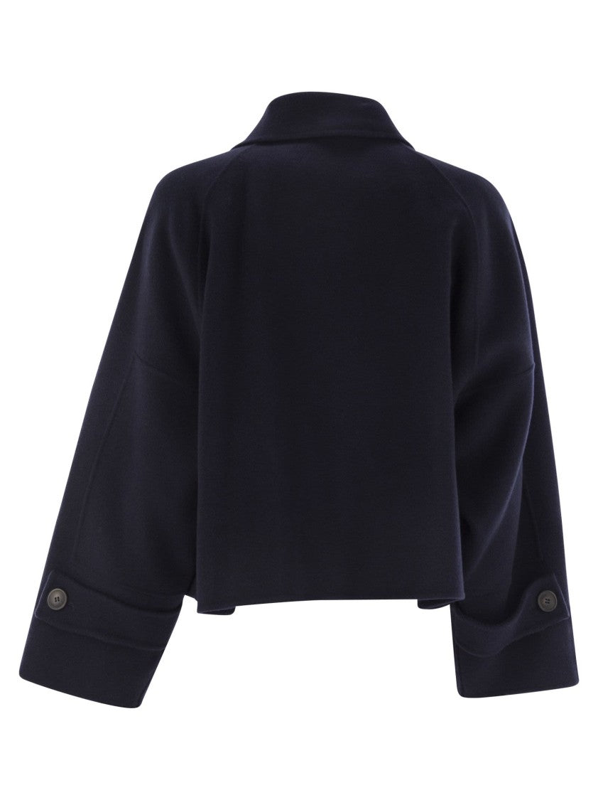 Max Mara Carella - Wool Drap Crop Coat