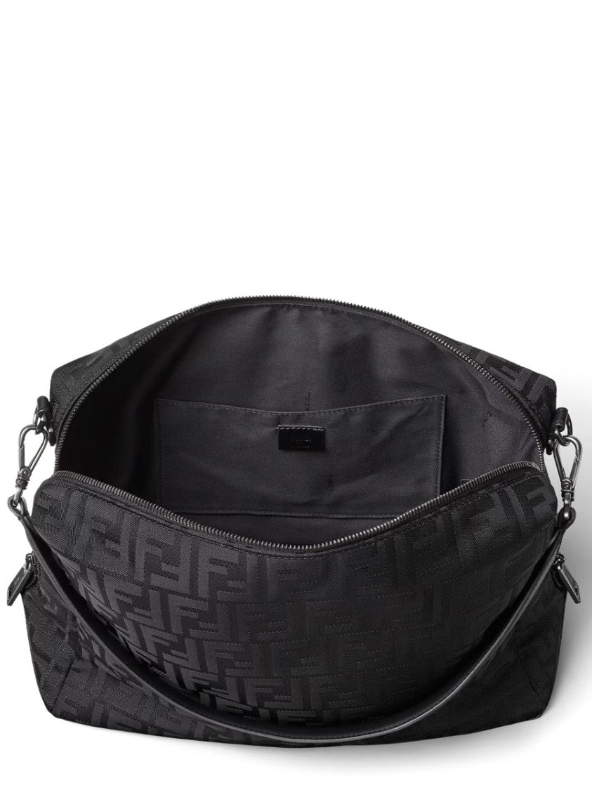 Fendi Monogram He Polyamide Shoulder Bag