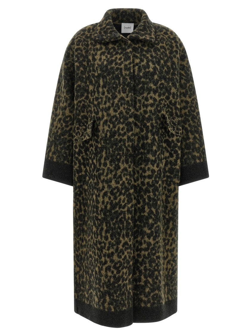 Nude Animalier Long Coat
