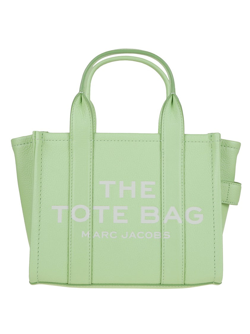 Marc Jacobs Structured Leather Tote With Signature Embossing