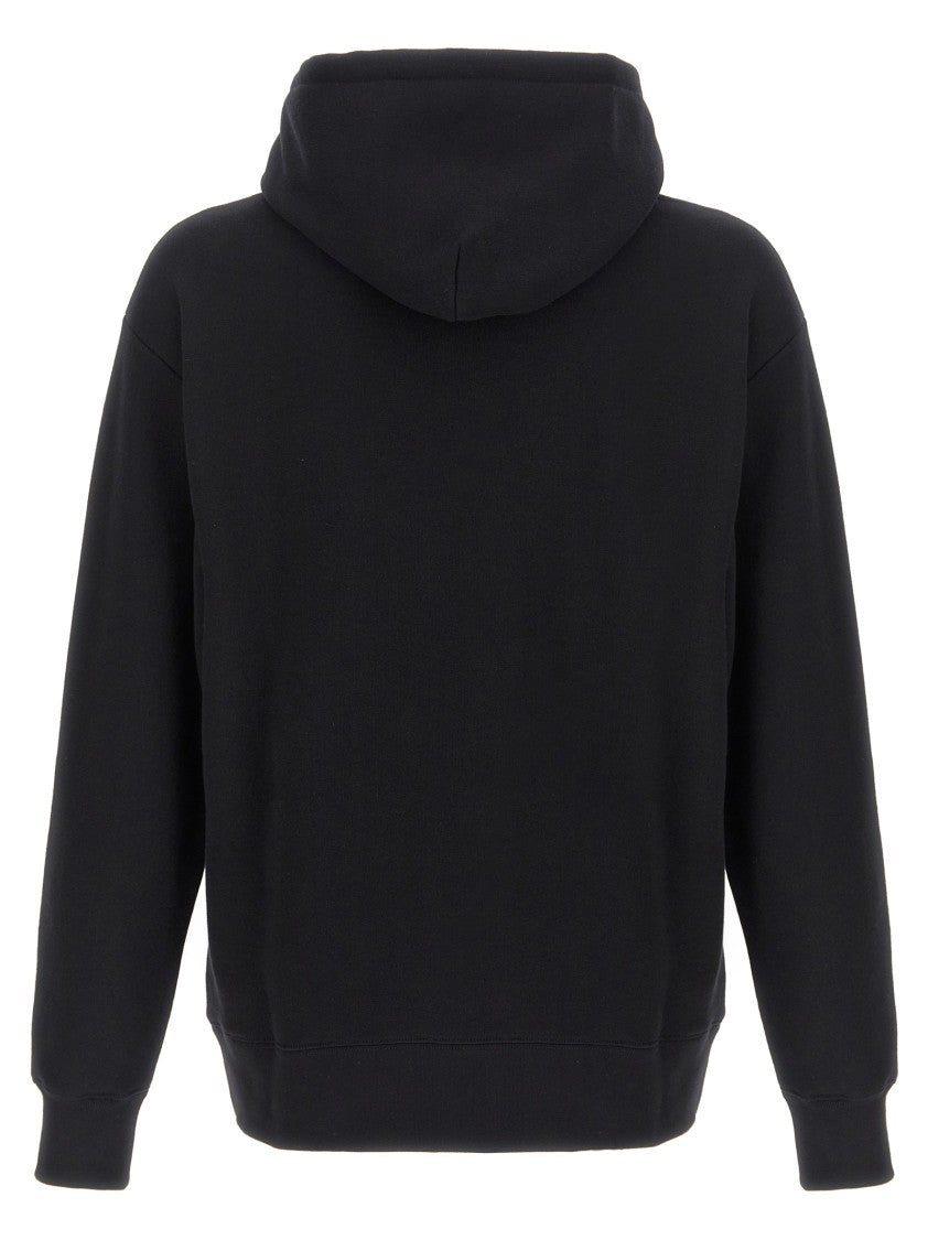 Valentino Garavani Brushed Cotton Black Hoodie