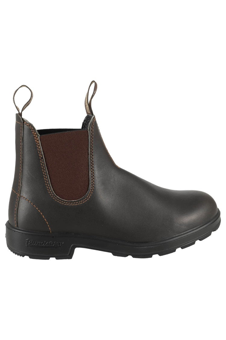 Blundstone Ankle-High Leather Blundstone Boots With Elastic Side Panels