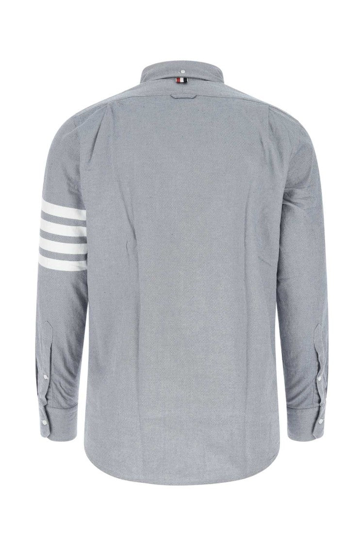 Thom Browne Light-Blue Cotton Shirt