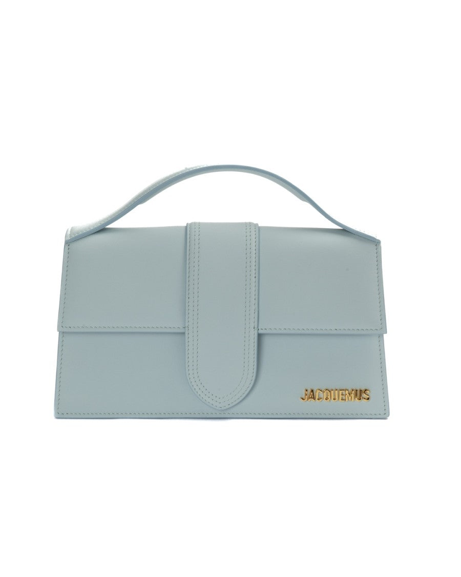 Jacquemus Blue Le Grand Bambino Matte Leather Shoulder Bag